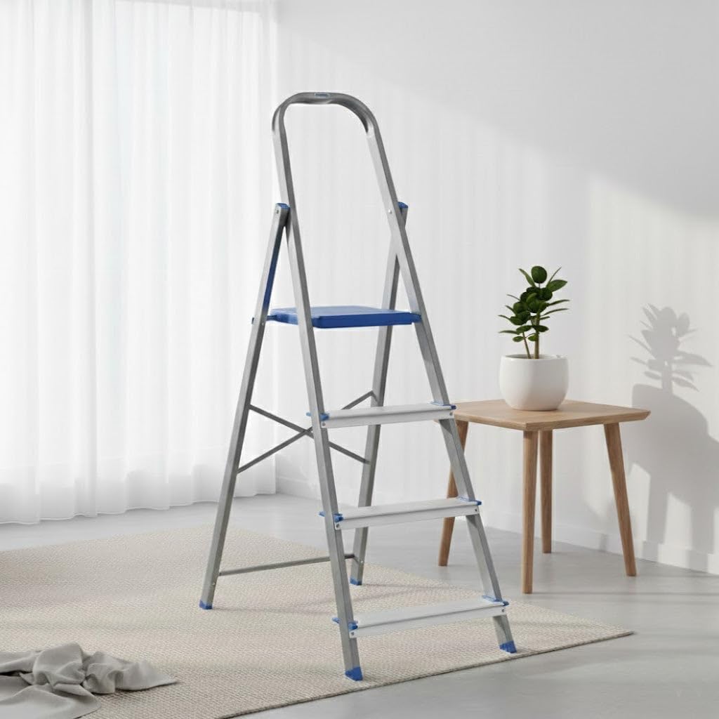 Nilkamal Rise 5 Step Ladder - Heavy Duty & Safe -11