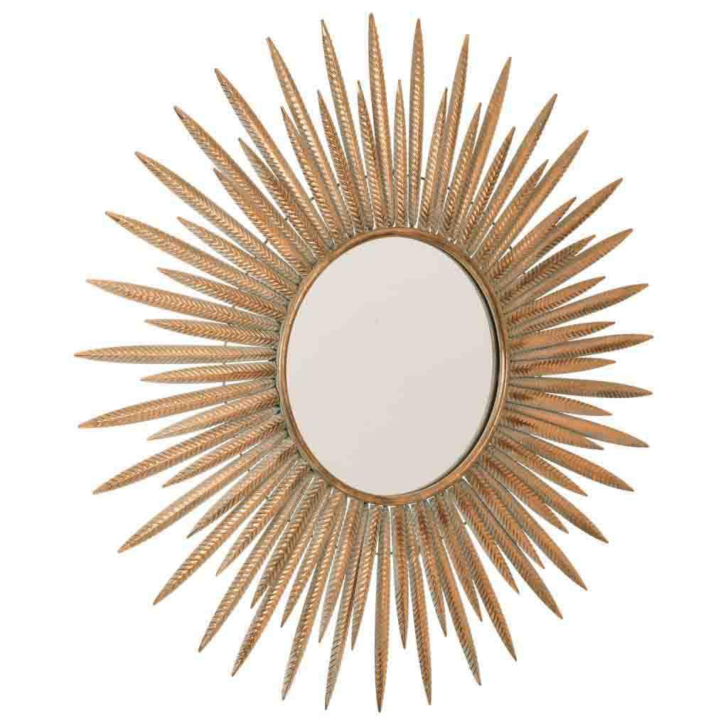 Espejo De Metal ideal para el recibidor creando ambientes luminosos y sofisticados