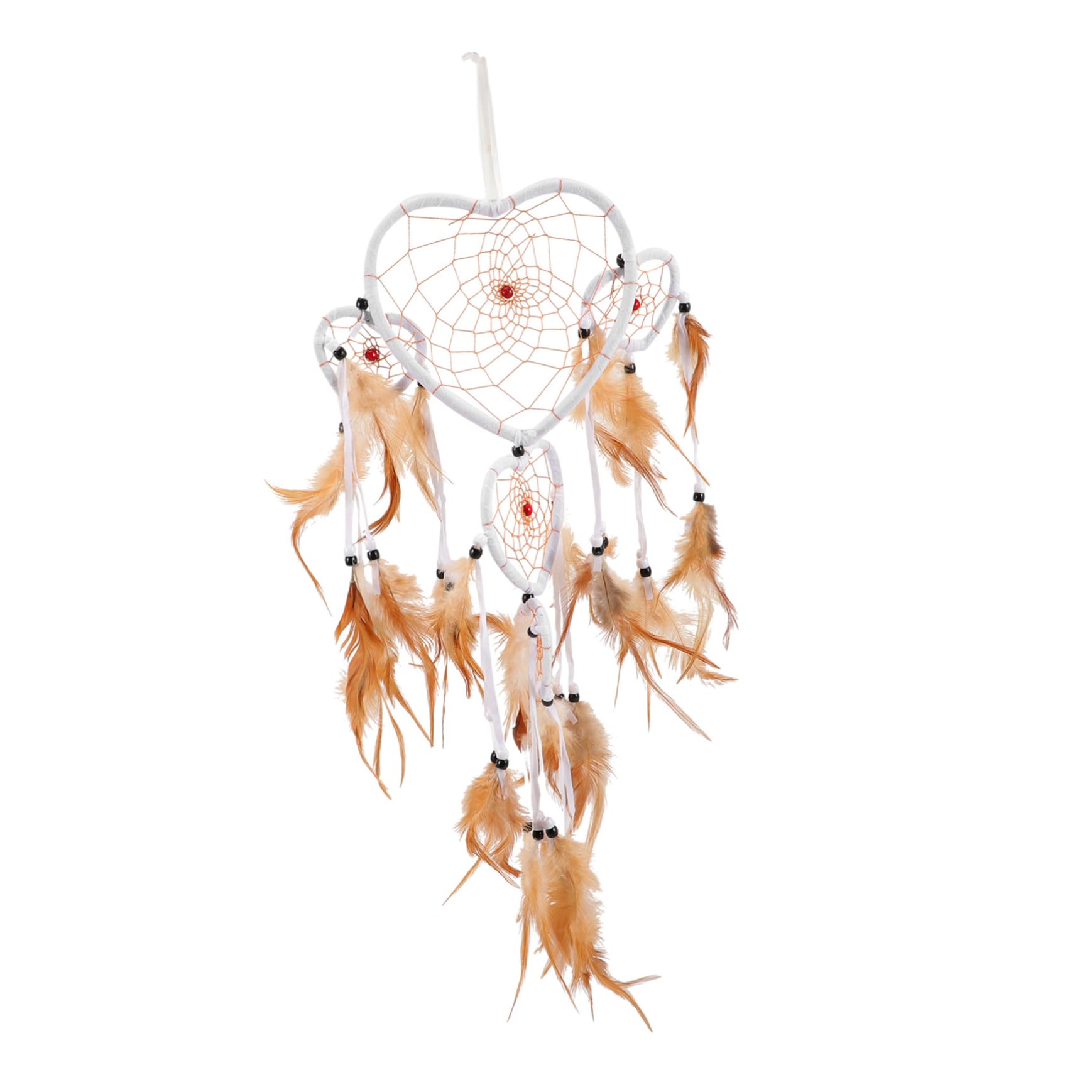 Ciieeo Delicate Plume Dreamcatcher Hanging Decor Beautiful Wall Ornament for Bedroom Balcony and Garden Present for Friends and Family Easy to Install Decorative Dream Catcher