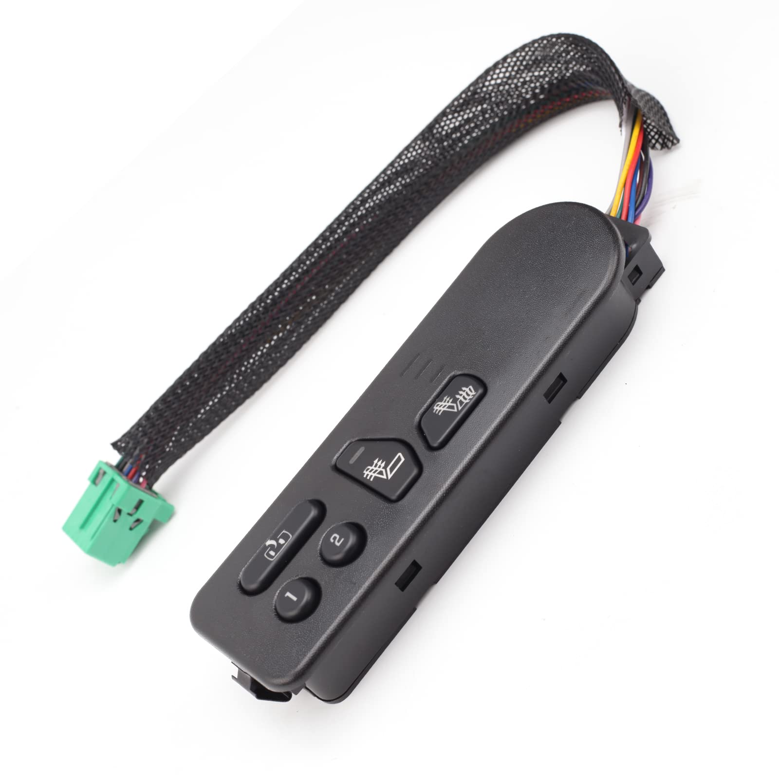 sherxiboSeat Heater Switch Compatible with 2003-2007 Chevy Silverado Replace for: 15169669 15179137 15116863 SW8419