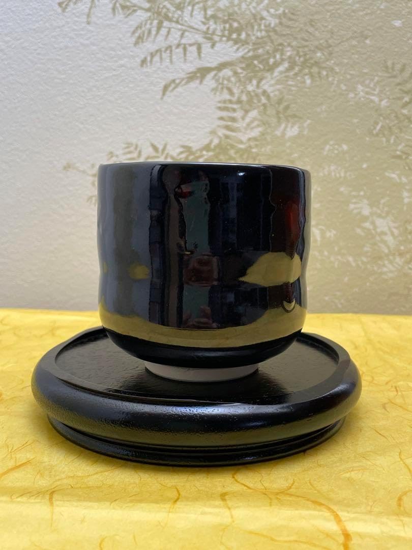 天目茶碗 蓬莱窯 お庭焼 抹茶茶碗 お稽古 お点前 木箱入 記念品 シック 天目茶碗 蓬莱窯 お庭焼 抹茶茶碗 お稽古 お点前 木箱入 記念品 シック