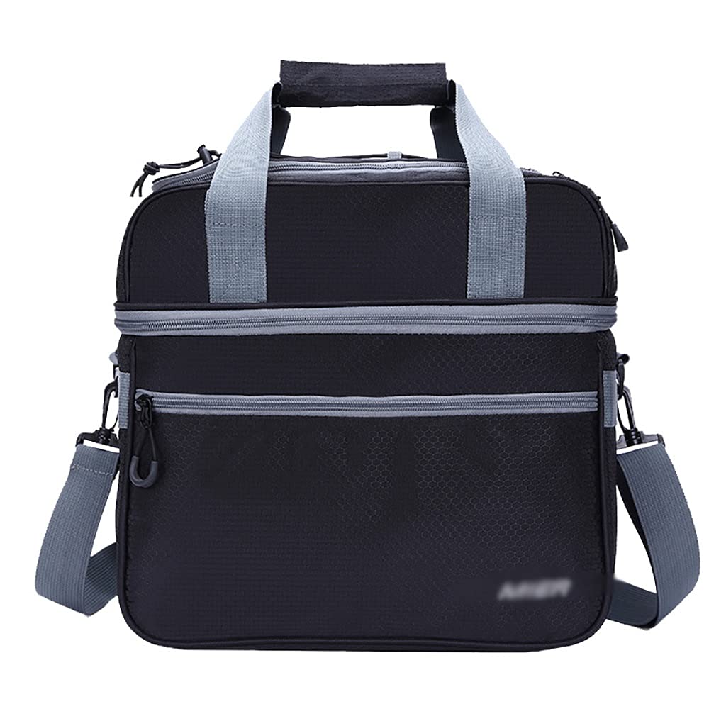 Lunch Box Organizer 18L Insulated Picnic Cooler Bags Dual Compartment Leakproof Soft Cooler Lunch Bag for School Office Picnic Picnic Coolers