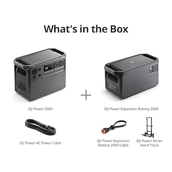 DJI Power 2000 ポータブル電源2048Wh 2700W Amazon.com : DJI Power 2000 Portable Power Station