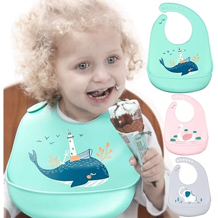 Amazon Co Jp お食事用エプロン ベビービブ 赤ちゃん 離乳食スタイ シリコン ベビーエプロン よだれかけ 防水 柔らかい 立体的ポケット 男の子 女の子 子ども 幼児 乳児 名前入 保育園 軽量 かわいい おしゃれ 持ち運び 出産祝い 贈り物 プレゼント グリーン クジラ