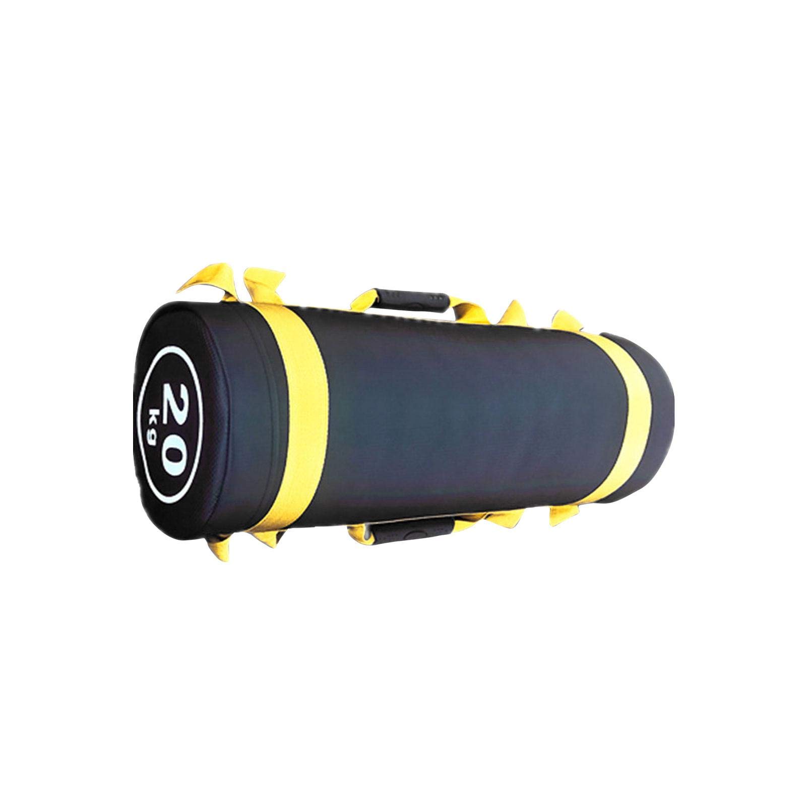 Bag Sand Bag 20KG Sac Sable Réglable Sac Sable Fitness avec Poignées, Sac Sable Musculation pour Haltérophilie Ou L'entraînement Fonctionnel Crossfit, PaSable