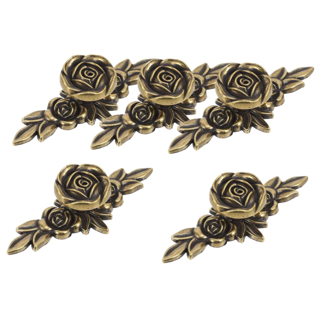 Boutons de tiroir à fleurs vintage pour créer une ambiance chaleureuse dans la chambre