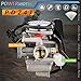 PowerMotor PD24J Carburetor for 4-Stroke GY6 125cc 150cc ATV Go Karts Scooter Mopeds QMJ/QMI157 QMJ/QMI152 - Manifold Intake Diameter 24mm PD24J Carb