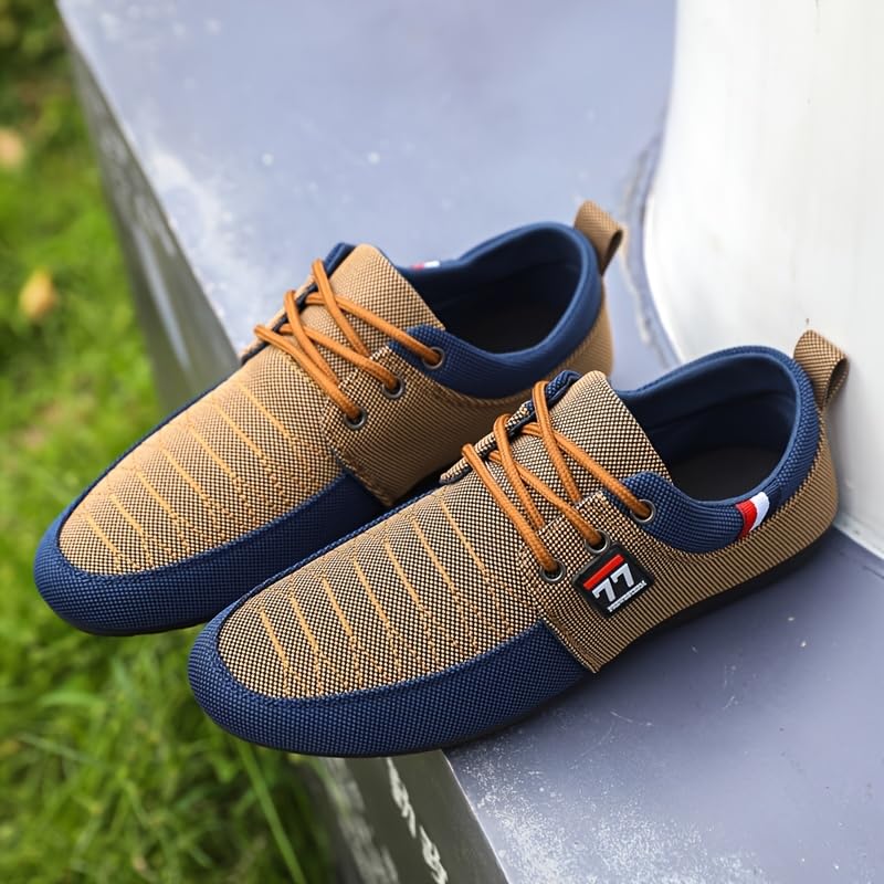 Men's Large Size Loafers - Casual Low-Top Sneakers, Breathable Comfort Design, Lightweight Daily Wear Shoes3