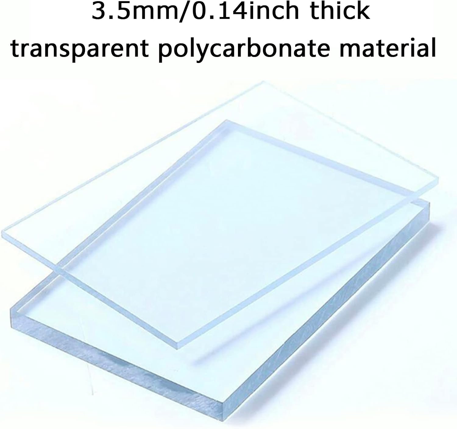 Rain Shelter Cover,Front Door Canopy Outdoor Awning,Window Garden Canopy Patio Porch Awning,Transparent Polycarbonate Plate,Impact Resistant 150 Kg,Uv Rain Snow Protection (40x40cm/16 x16)