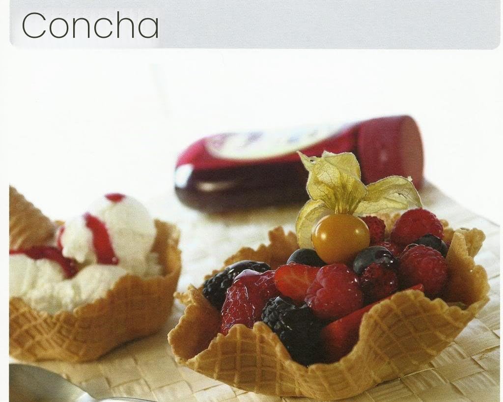 72 barquillos para helado con forma de concha tamaño pequeño, para helados y tartas
