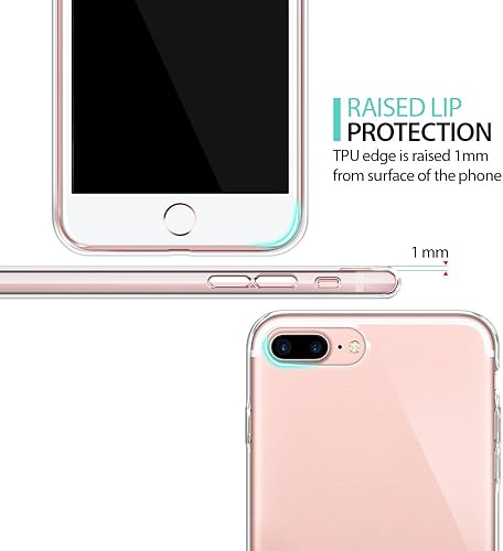 Miniatura 5 de FINCIBO Funda protectora de silicona TPU transparente transparente de gel suave compatible con Motorola Moto G Power 2022  G Pure 2021 de 6.5