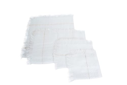 Miniatura 2 de A&C Quinceañeras and More Sabanita para Nino Dios Tejida Hand Knitted blanket for nino dios Cobijita para nino dios (Small, Blue)