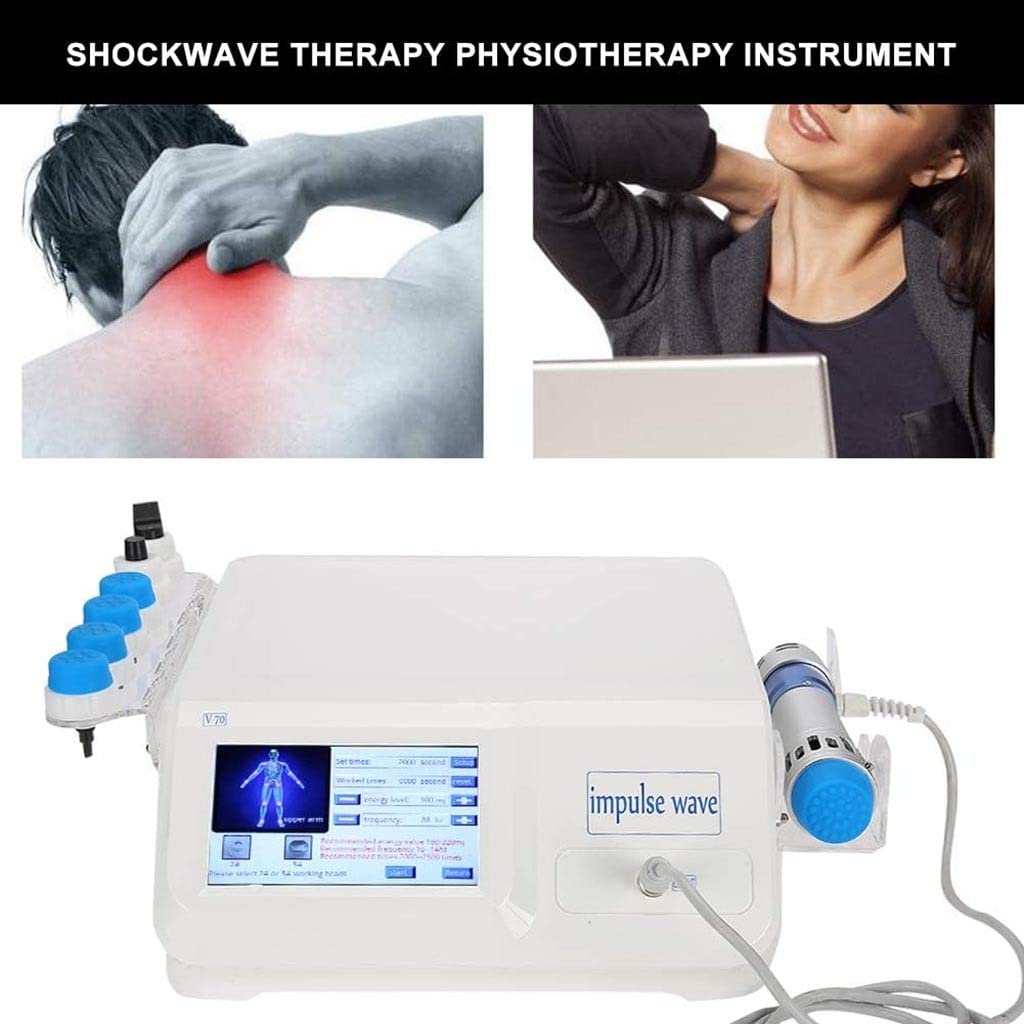 Macchina Per Massaggio Muscolare Ad Onde D'urto, Massaggiatore Extracorporeo Per Terapia Ad Onde D'urto ED Dispositivo Per Terapia Elettromagnetica Per Percussioni Di Tessuti Profondi Body Relax
