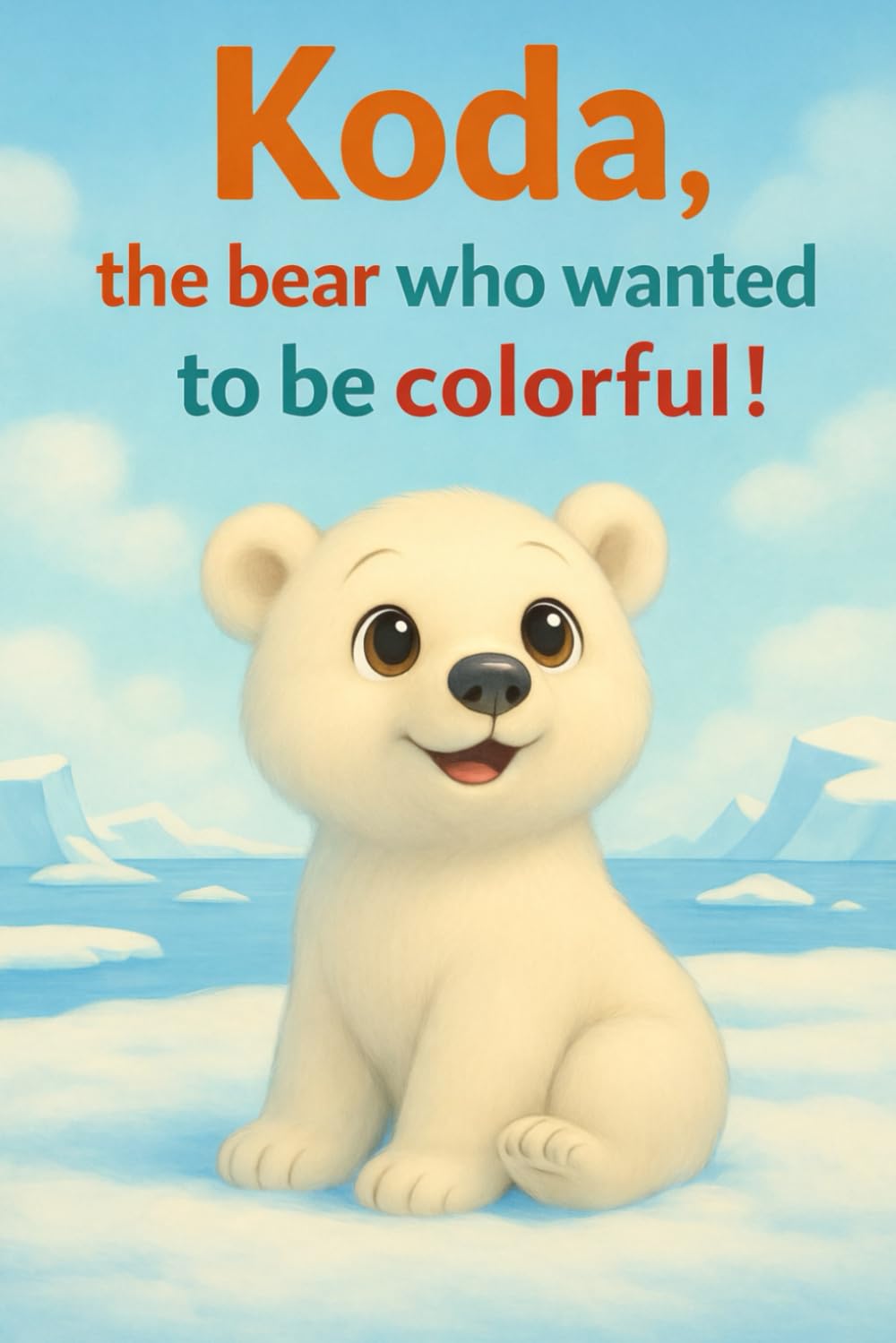 Koda the bear who wanted to be colorful!: A Sweet Illustrated Story About Creativity, Colors, and Being Yourself