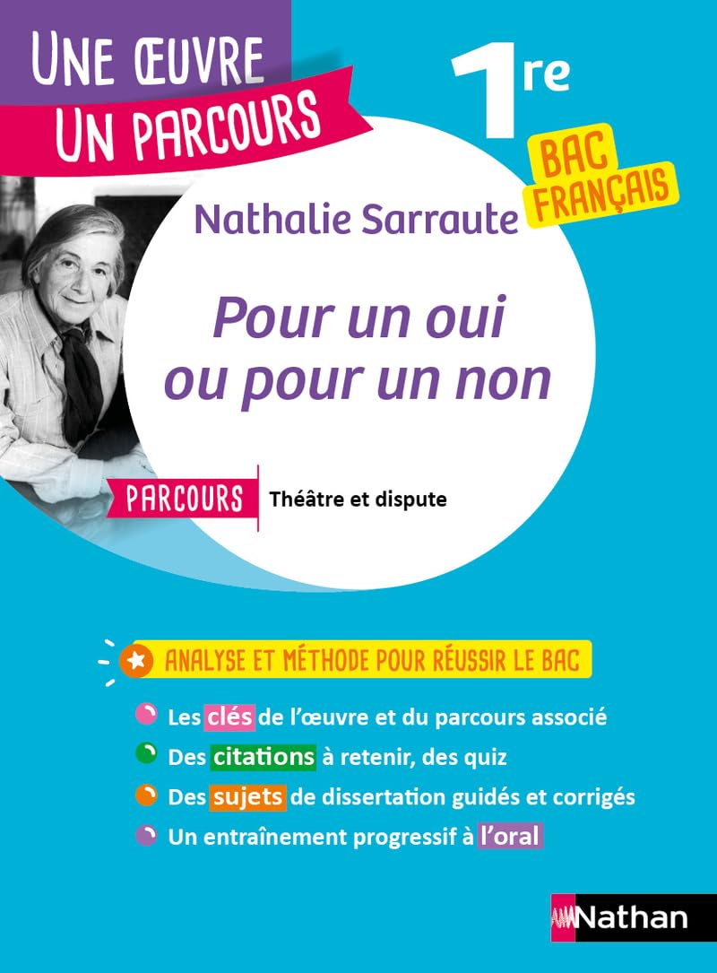 Pour un oui ou pour un non: Parcours "Théâtre et dispute" bac français 1re