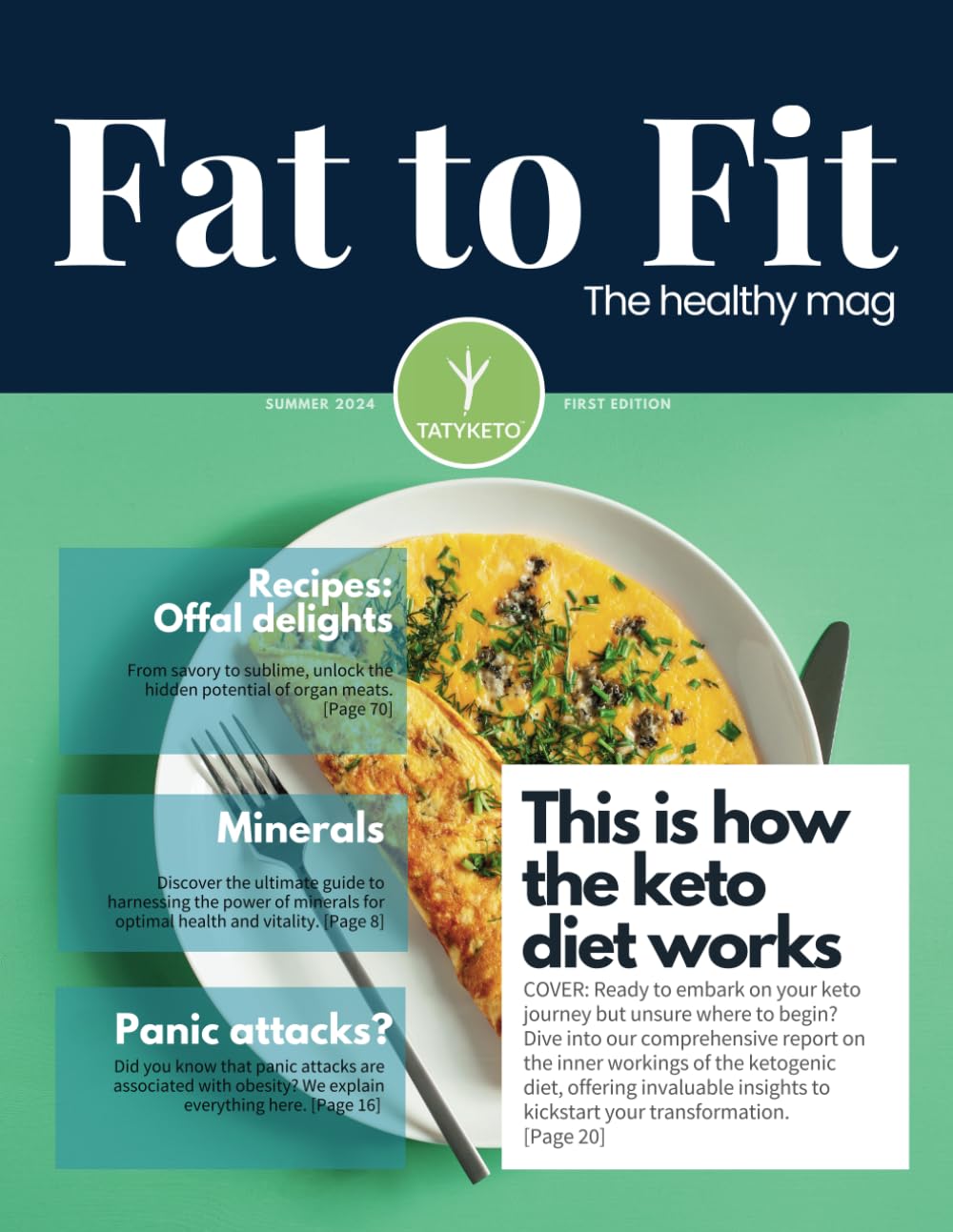 Fat to Fit, The Healthy Mag: This is how the Keto Diet works (Fat to Fit the magazine)