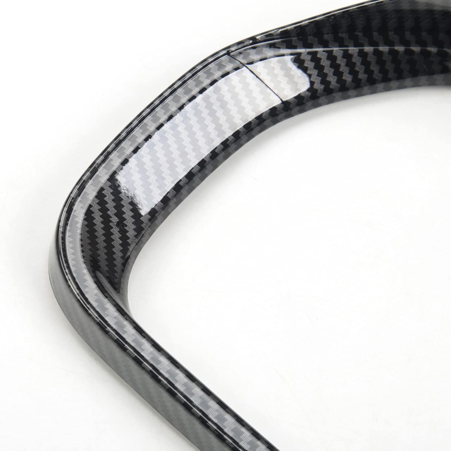 HIGH FLYING 2021 2022 2023 2024 2025 for Ford Bronco Sport Car Accessories Rear View Side Mirrors Rain Guard Frame Decoration Cover Trim ABS Carbon Style 2pcs