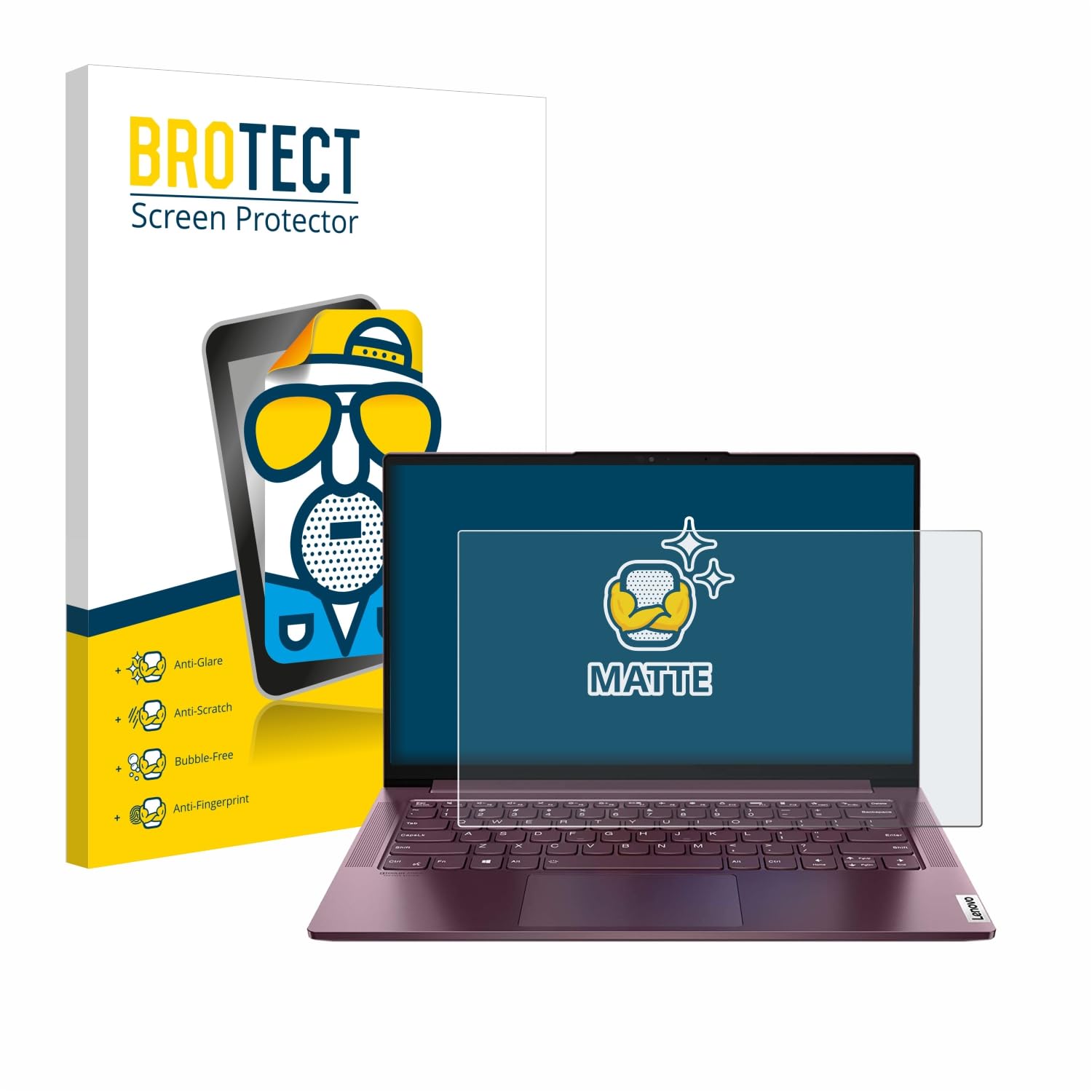 Anti-Reflets Protection Ecran pour Lenovo Yoga 510 14 Film Protecteur