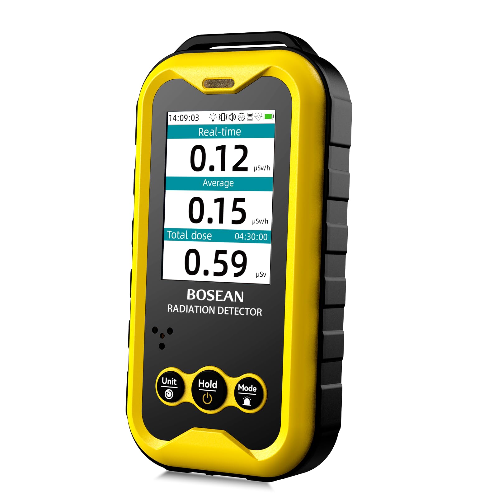 Geigerzähler FS5000 Strahlendetektor Nukleare Strahlungsmesser mit PC Software Beta Gamma Röntgen