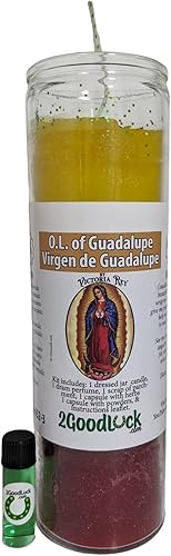 Miniatura 3 de Kit Vela Vestida Nuestra Señora de Guadalupe - Kit Veladora Virgen de Guadalupe