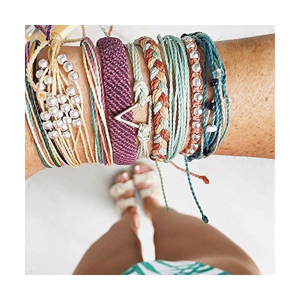 Pura-Vida-Jewelry-Bracelets-Muted-Bracelet-100-Waterproof-and-Handmade-wCoated-Charm-Adjustable-Band Pura Vida Jewelry Bracelets Bright Bracelet - 100% Waterproof and Handmade w/Coated Charm, Adjustable Band (Hakuna Matata)