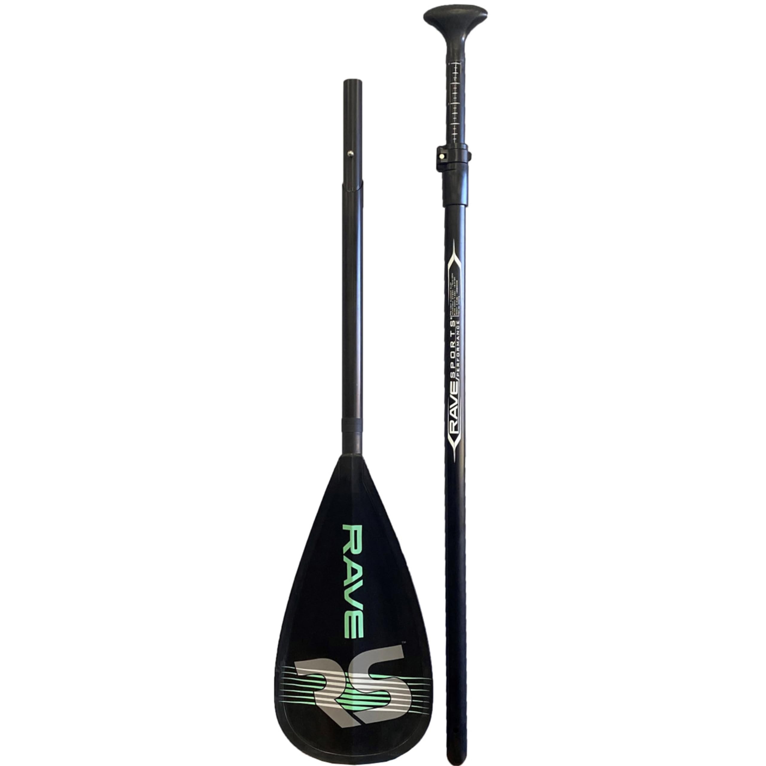 RAVE Sports Pagaie réglable en aluminium 02575 de 175,3 à 215,9 cm