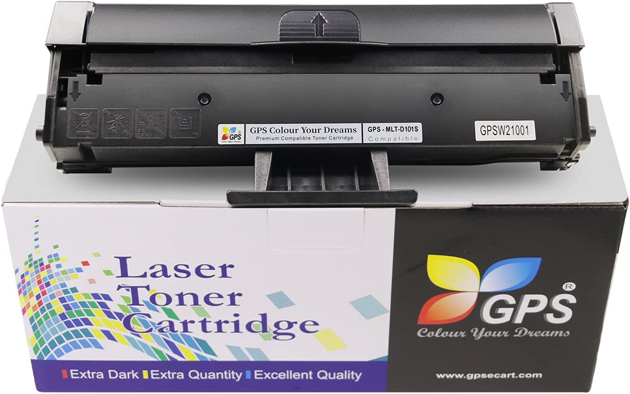 GPS Colour Your Dreams Toner Cartridge for Samsung ML2161, ML 2161, ML 2166W, D101S - High Yield Laser Printer Cartridge