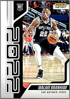 MALAKI BRANHAM RC 2022-23 Panini Instant Year One /767#20 Spurs ROOKIE NM+-MT+ NBA Basketball