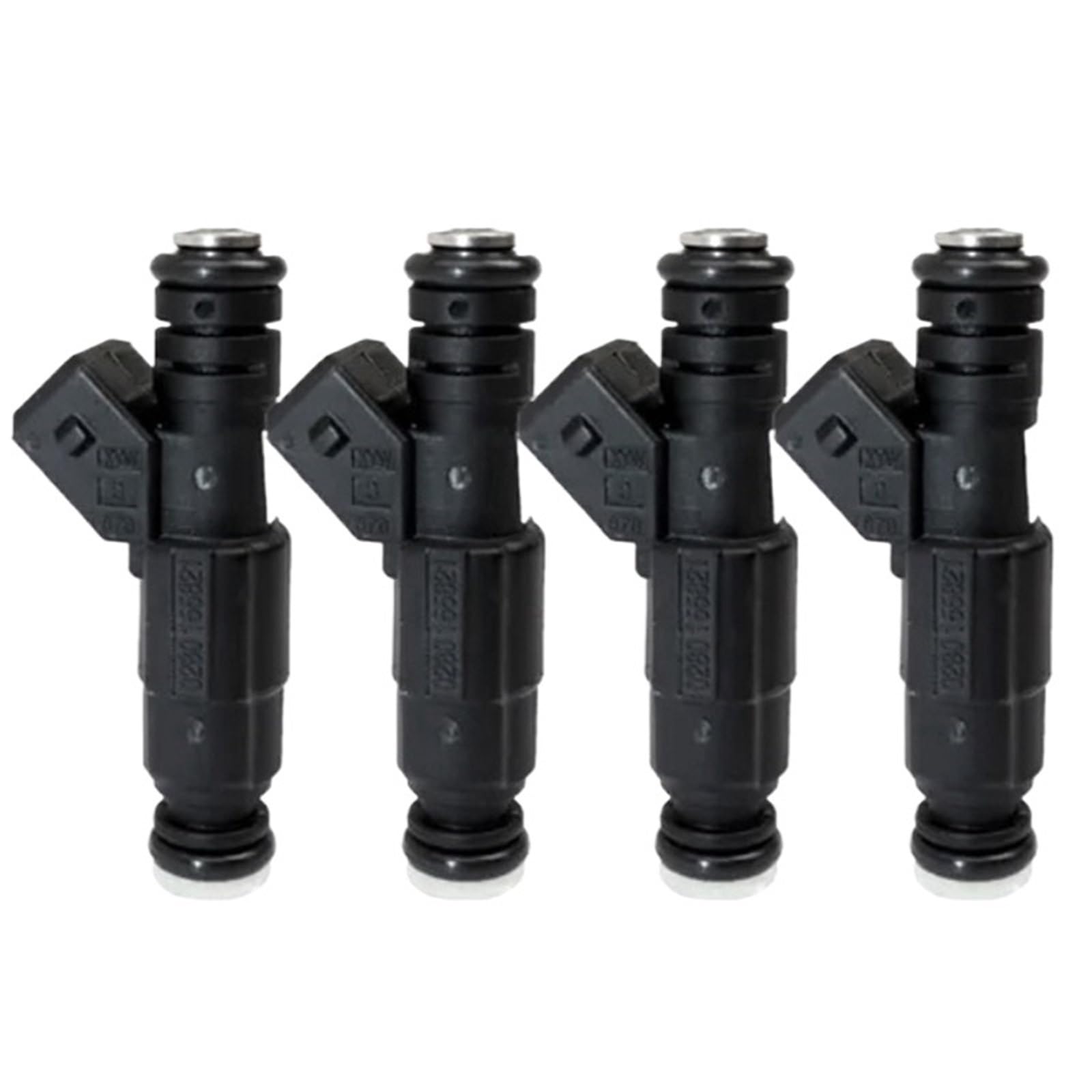 Fuel Injector Nozzle Fit for Blazer Fit for Mustang Thunderbird Mercury Cougar 4PCS 0280155821 Fuel Injector Nozzle Fuel Injector