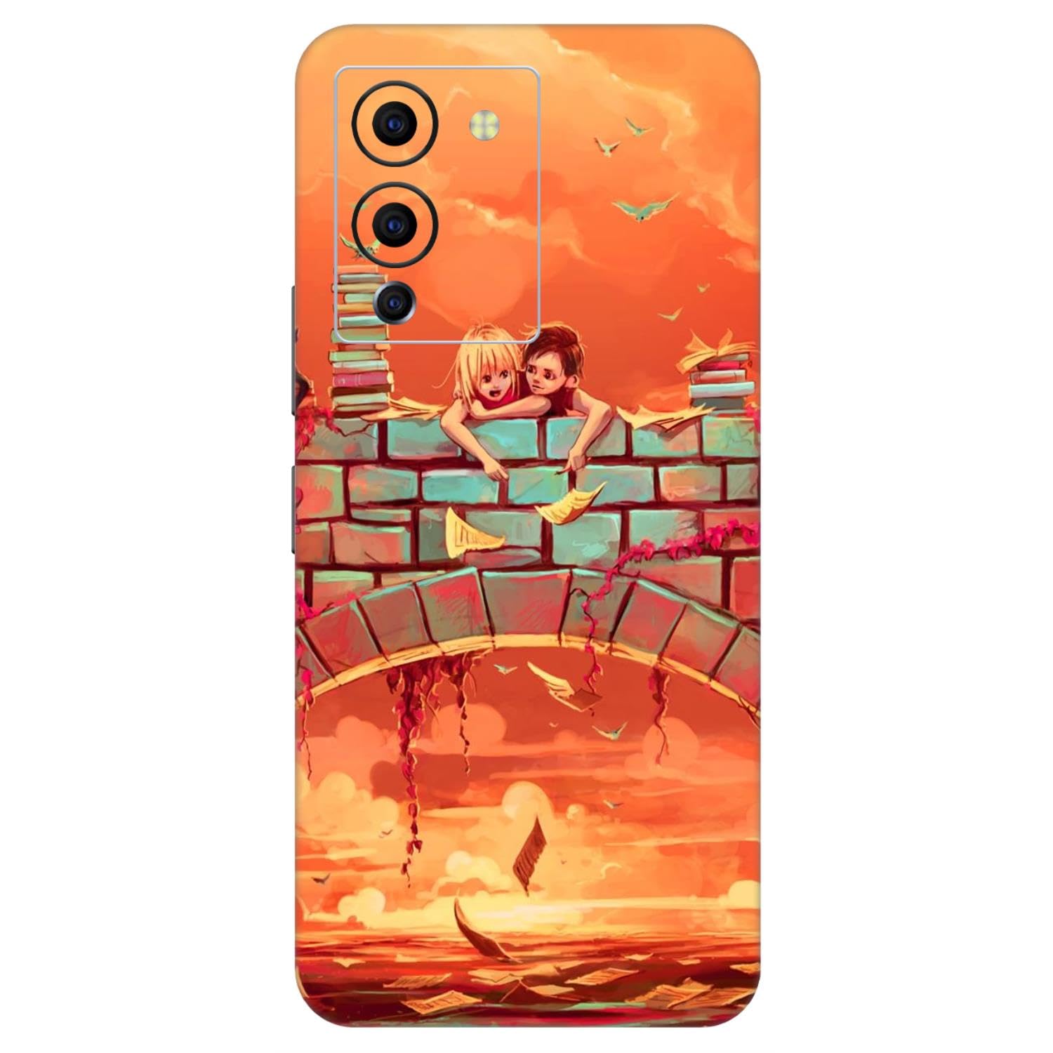 SKINADDA Mobile Skins Compatible with INFINIX Note 12 G96 (Not Back Cover) Scratchless Back & Camera Protection Skins for INFINIX Note 12 G96 ; INFINIX Note 12 G96 -SF-9