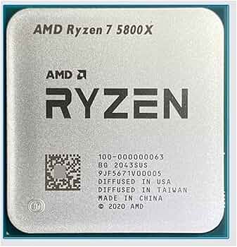 Amazon | コンピューター アクセサリー AMD 新 Ryzen 7 5800X R7 5800X