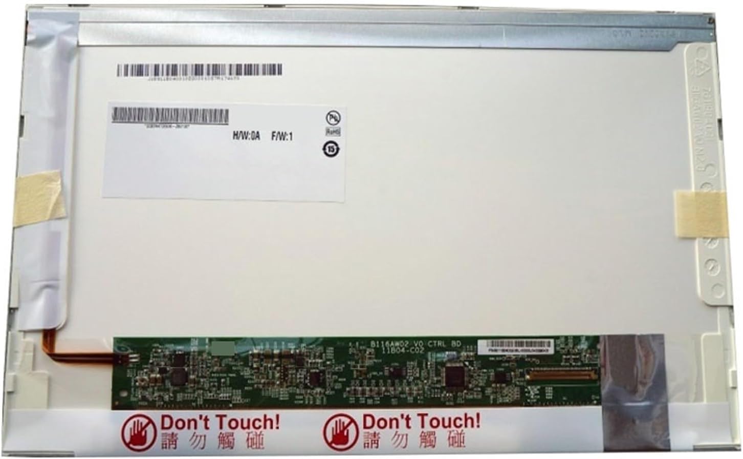 11.6 inch LCD B116AW02 V.0 N116L6-L02 LP116WSA-TLA1 1024 * 600 LVDS 40pin