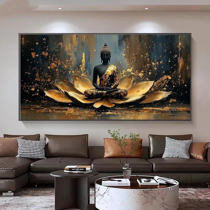 Tableau Bouddha pour habiller un mur vide et créer un coin zen