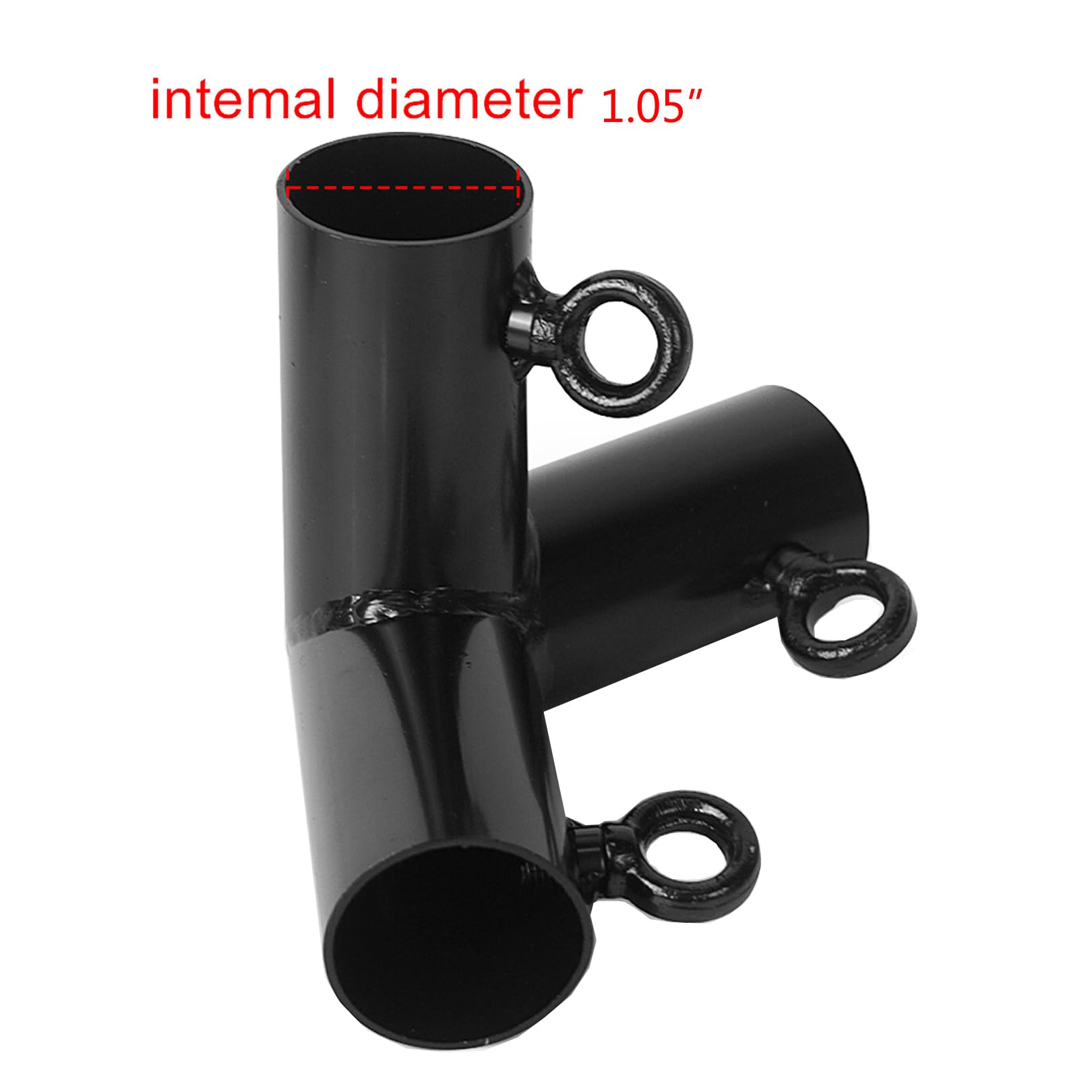 Aoneky Kit de acopladores de montaje de toldo de esquina de 1 pulgada, se adapta a conectores EMT de 3/4 pulgadas (6 patas)