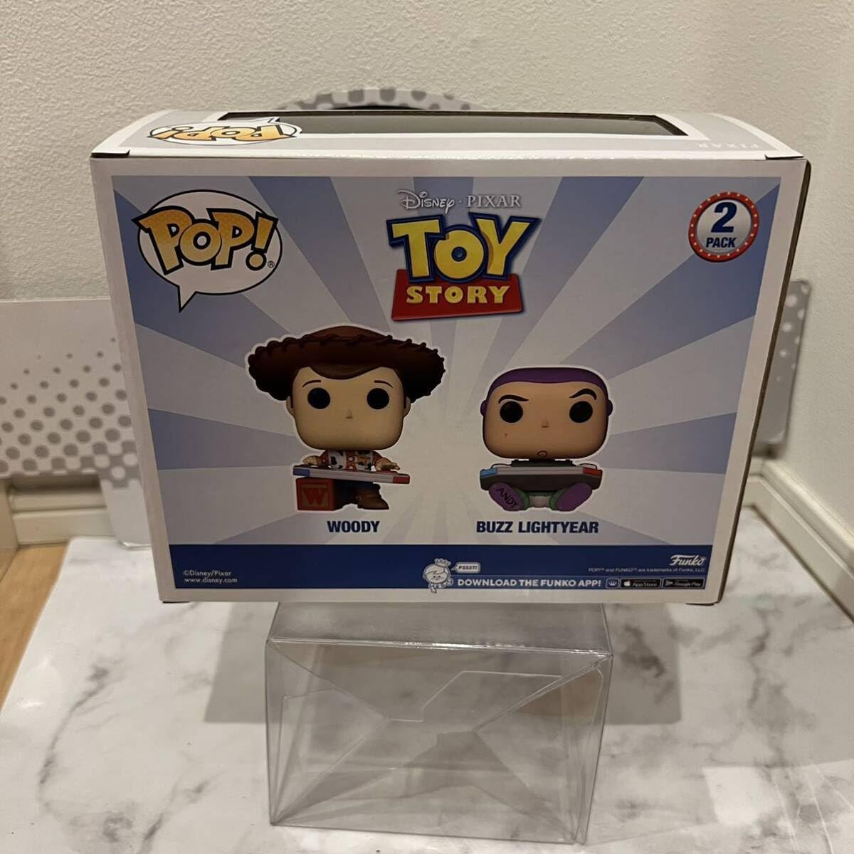 ファンコポップ　トイストーリー　バズ&ウッディ Amazon.co.jp: ディズニー トイストーリー バズ&ウッディ 2コ