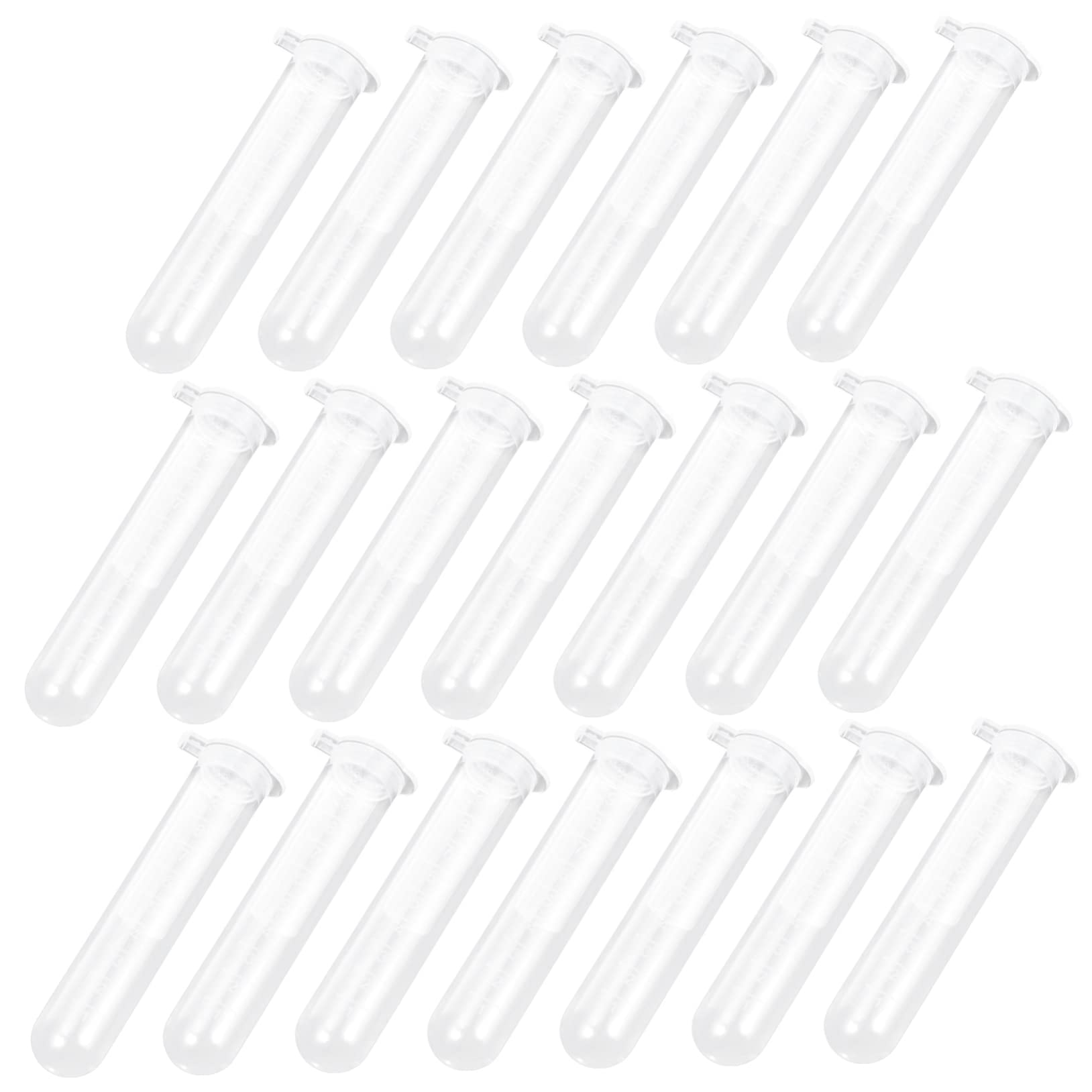 Provette Scala Graduata da Centrifuga 200 da 10ml in Plastica e Pareti Lisce per Uso Sperimentale e Misurazioni di Laboratorio