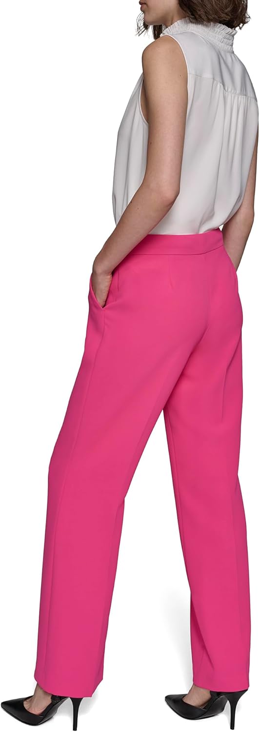 Karl Lagerfeld Womens Wide Leg Suiting Pant - Image 6