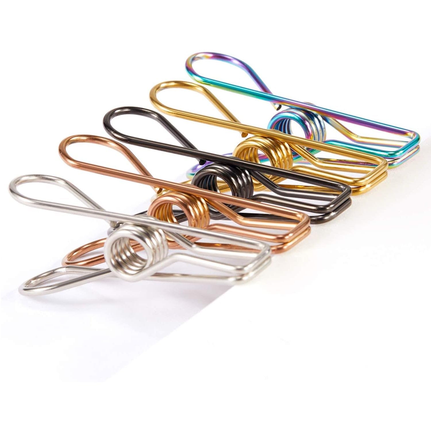 Maeoni Stainless Steel Multipurpose Sturdy Clothes Hanging Clips