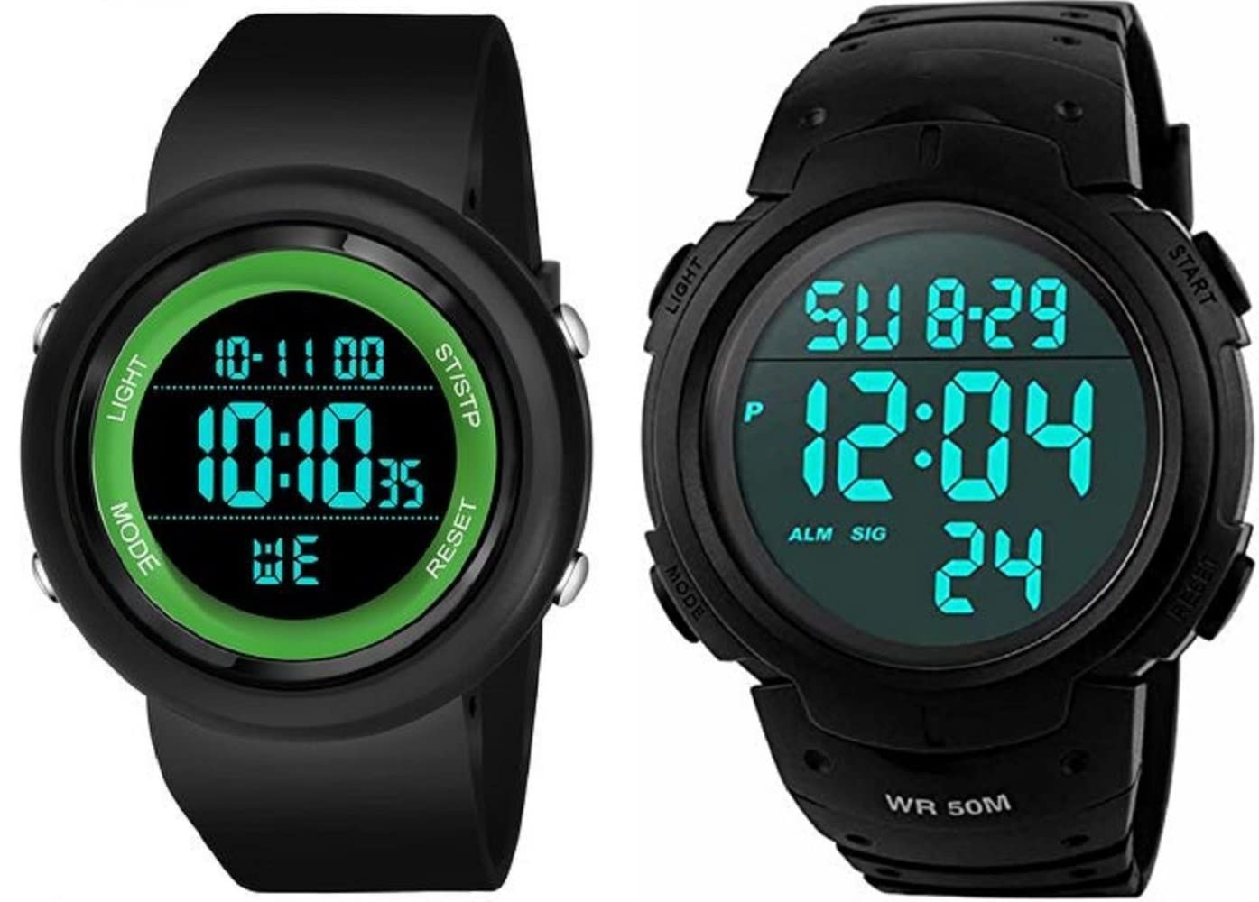CHEETAH Multi Function Addi Days and Date Dial Strap Color Black Alarm Sports Combo Digital Green and Tmax Black Watch for Boys & Girls (B0BB1X1PNT) Amazon Price History, Amazon Price Tracker