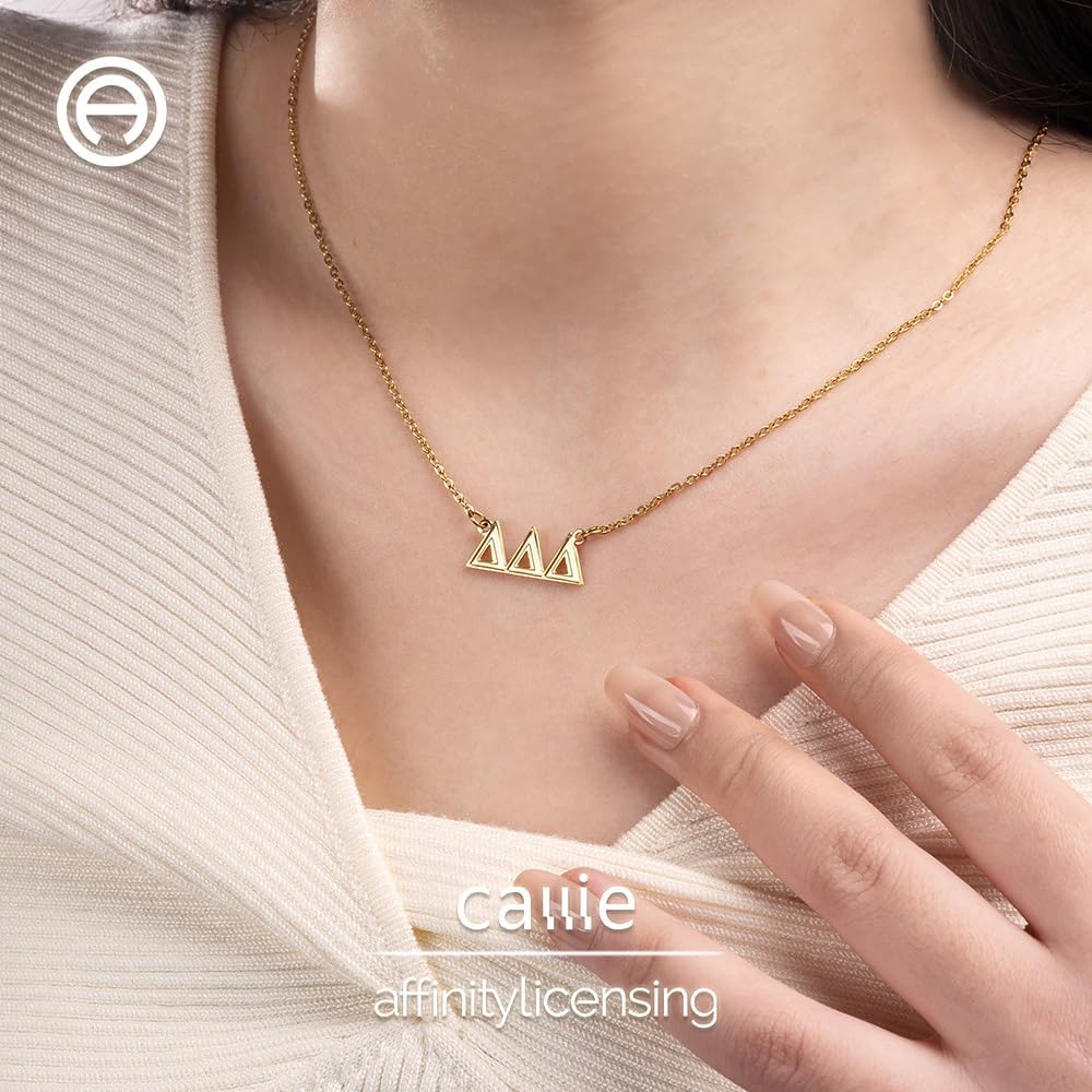 callie Personalized Greek Name Necklace - Custom 1-3 Letters, Sorority Greek Jewelry Gifts for Women Bestie Sisters Friends - Image 9