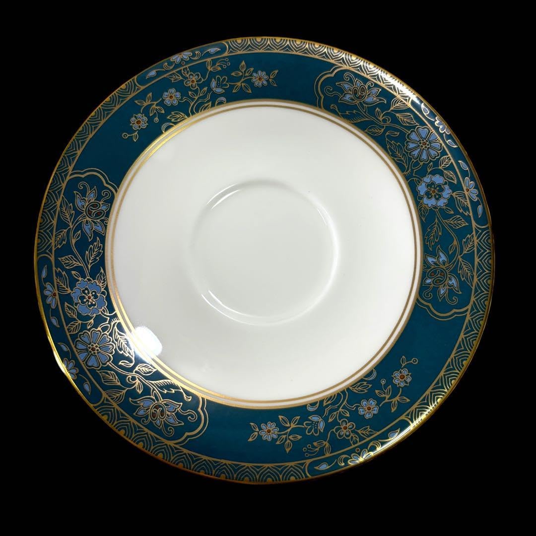 ロイヤルドルトン カーライル ダブルハンドルカップ&ソーサー ペア