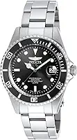 Relógio masculino 8932OB Pro Diver mostrador analógico quartzo prata, Aço inoxidável, 8932OB