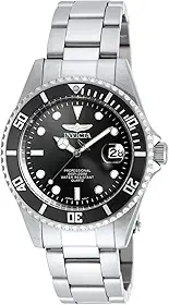 Relógio masculino 8932OB Pro Diver mostrador analógico quartzo prata, Aço inoxidável, 8932OB