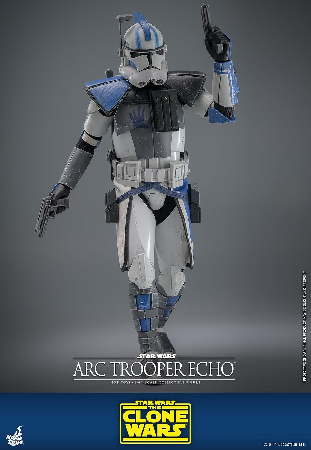 TV Masterpiece Star Wars: The Clone Wars ARC Trooper Echo 1/6 Scale Figure