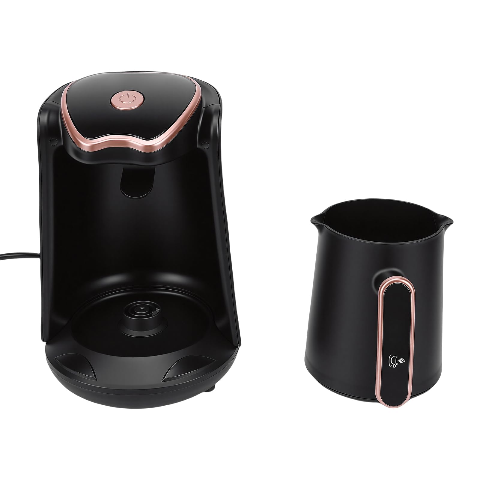 FTVOGUE Macchina Elettrica per Caffè Turco Caffettiera Automatica (Spina