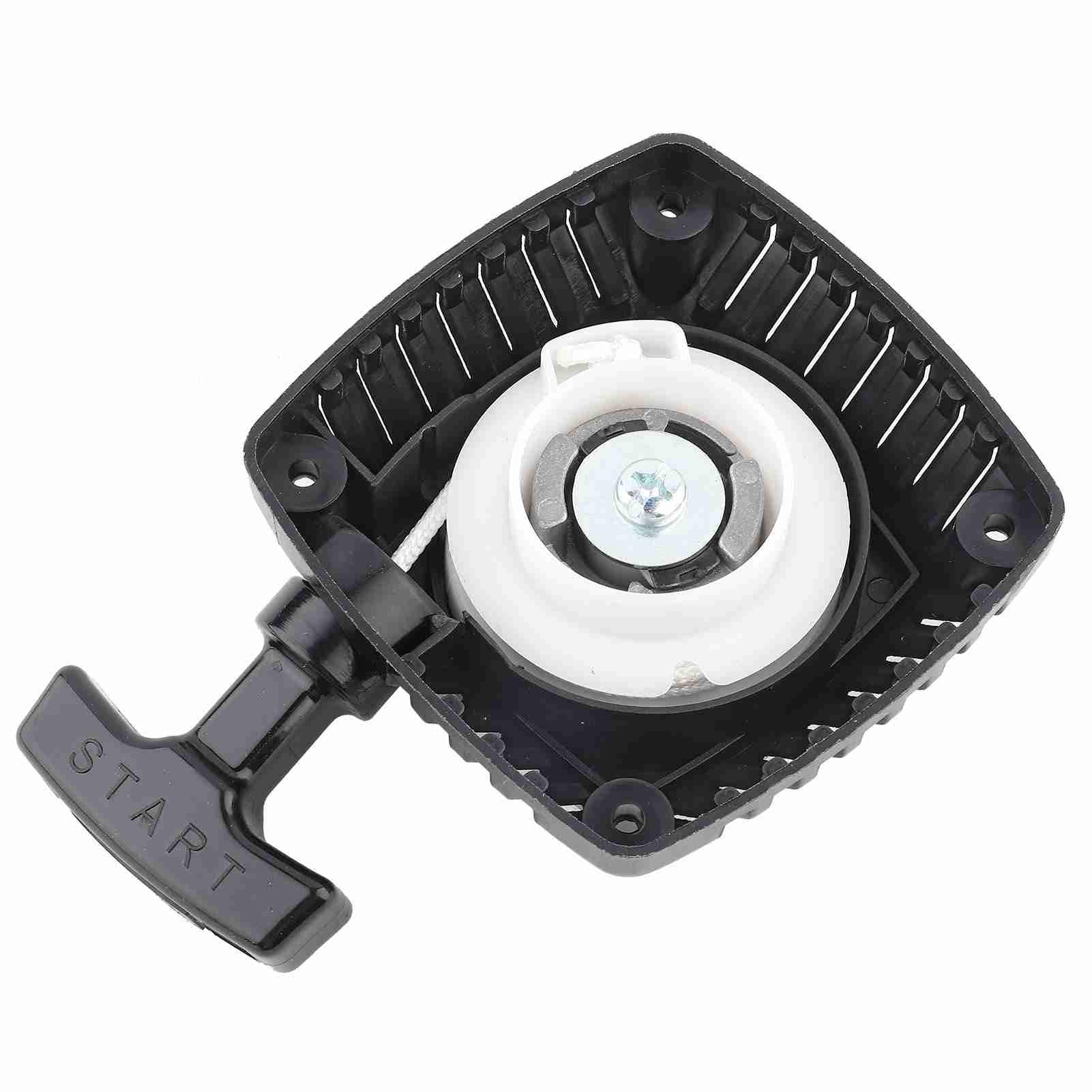 Pull Starter Power Starter Durable ABS Black 4.7x3.5inch for 23cc 26cc 29cc 30cc RC Car Gas Engine HPI Baja 5B 2.0 SS 5T 5SC Rovan Sports King Motor Engines