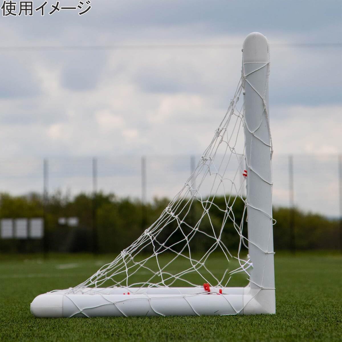 よっくん⭐︎【2点セット】QUICKPLAY サッカーゴール QUICKPLAY 組み立て式 サッカーゴール 1.8m×1.2m (6×4ft) 2台