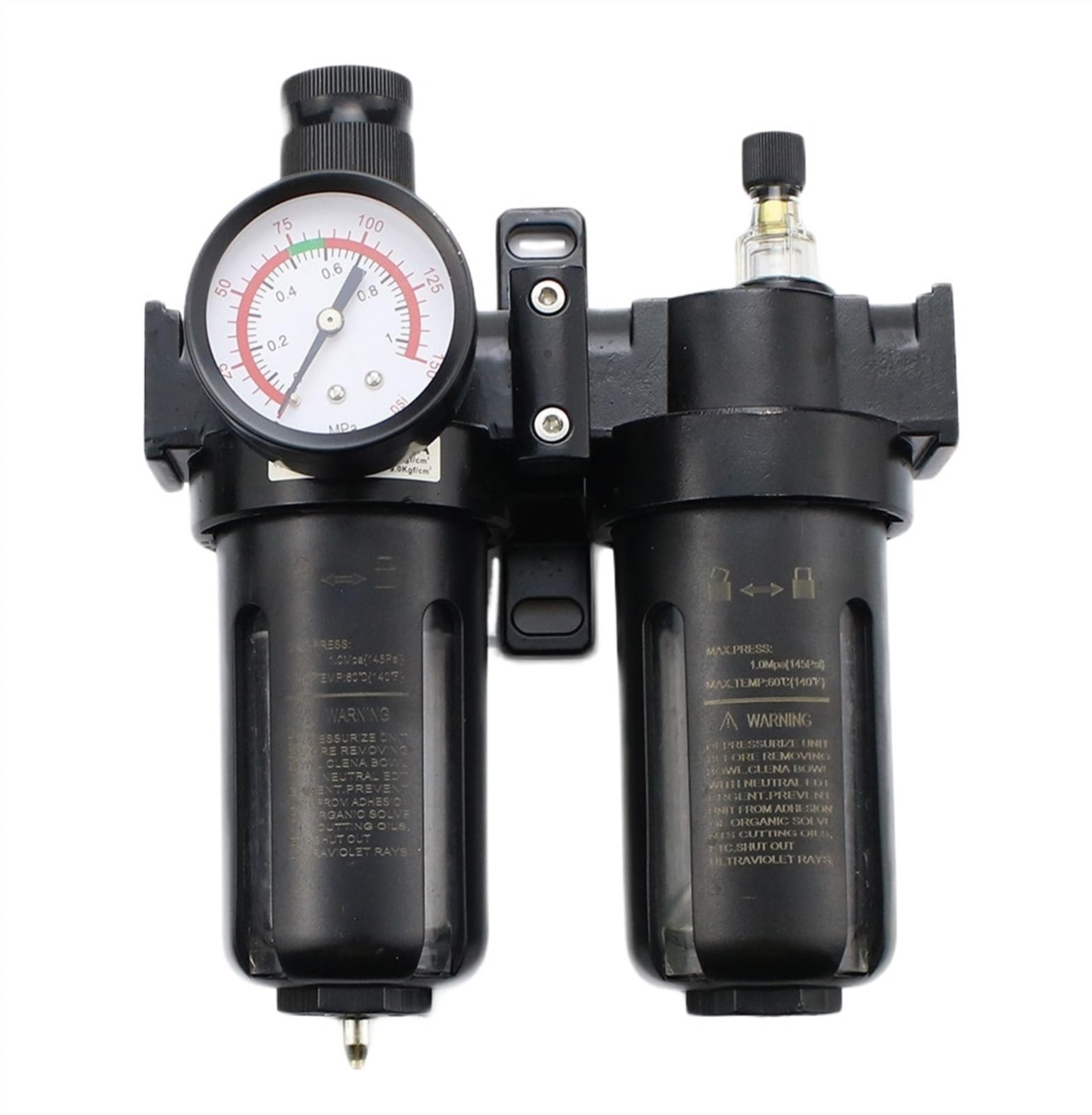 Séparateur eau-huile 1/2 pour compresseur et régulateur de pression SFC-300A