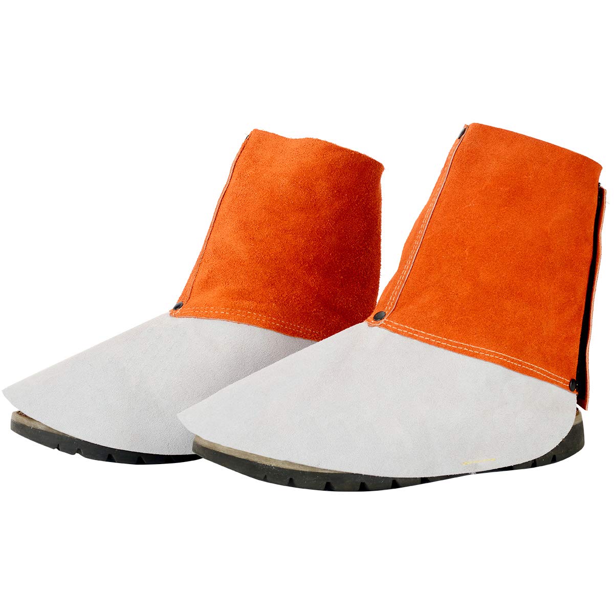 Gaiters De Soudage Couvrer En Cuir Couverture De La Flamme Résistante À