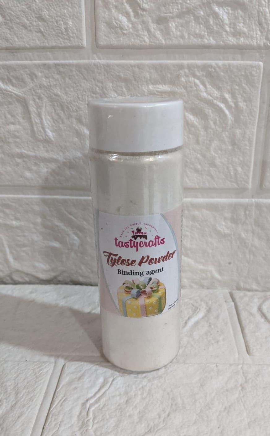 Tastycraft Tylose Powder for Fondants Gum Paste Cake Binding Agent, 100 gm